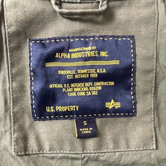 Alpha Industries Field Coat Lonely Jacket Utility Military Made In USA Mod Coat - Picture 8 of 16